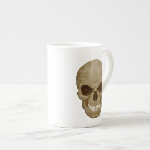 Camouflage Skull Bone China Mug