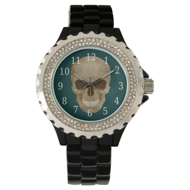 Camouflage Skull Watch (Front)