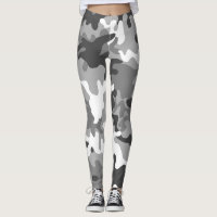 Camouflage Snow Army - power Yoga put-went Leggings