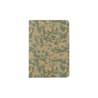Camouflage Star Wars Symbols Pattern Passport Holder