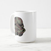 Camouflage Stormtrooper Helmet Coffee Mug (Front Left)