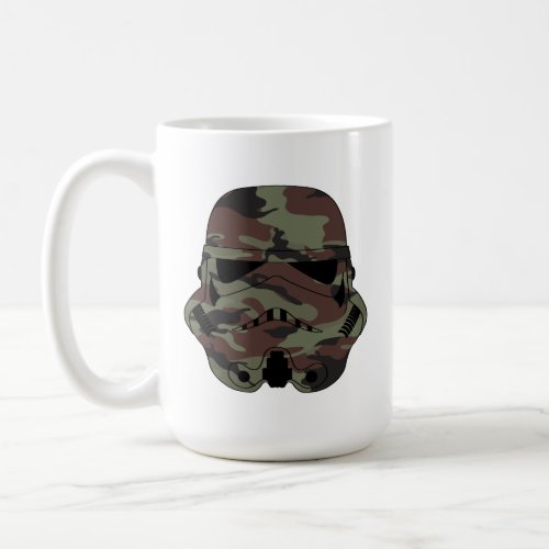 Camouflage Stormtrooper Helmet Coffee Mug