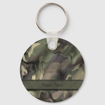Camouflage Template Keychain by EmptyCanvas at Zazzle