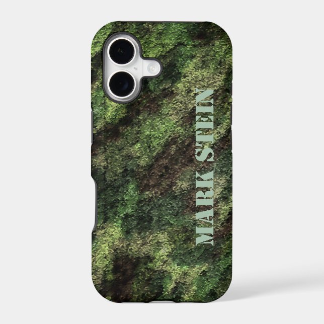 camouflage texture to personalize iphone case (Back)