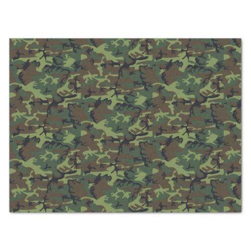 Camouflage Tissue Paper