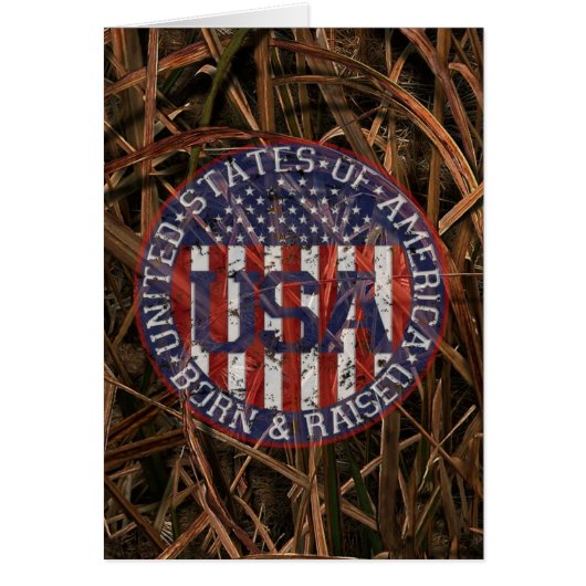 Camouflage USA Cards (Front)