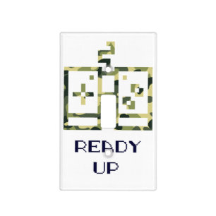 Camouflage Video Game Controller Ready Up Gamer Light Switch Cover