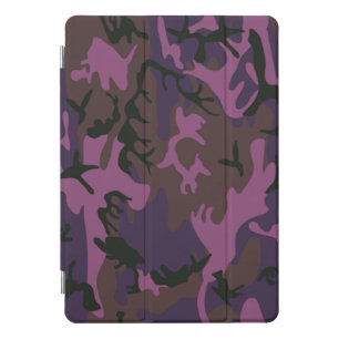 Camouflage violet. iPad pro cover