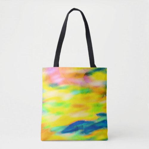 Camouflage Watercolor Abstract Cloud Illusions Tote Bag