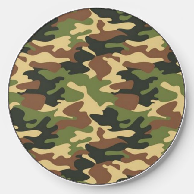camouflage wireless charger  (Front)