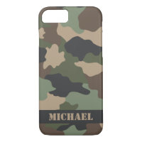 Camouflage Woodland Camo Military Khaki Tan Black