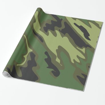Camouflage Wrapping Paper Camouflage Wrapping Paper