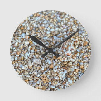 Camouflaged Ghost Crab on a Kauai Beach, Hawaii Round Clock