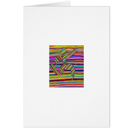 Camouflaged Running Man Cards (Front)