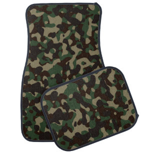 Camouflaged Set of Car Mats