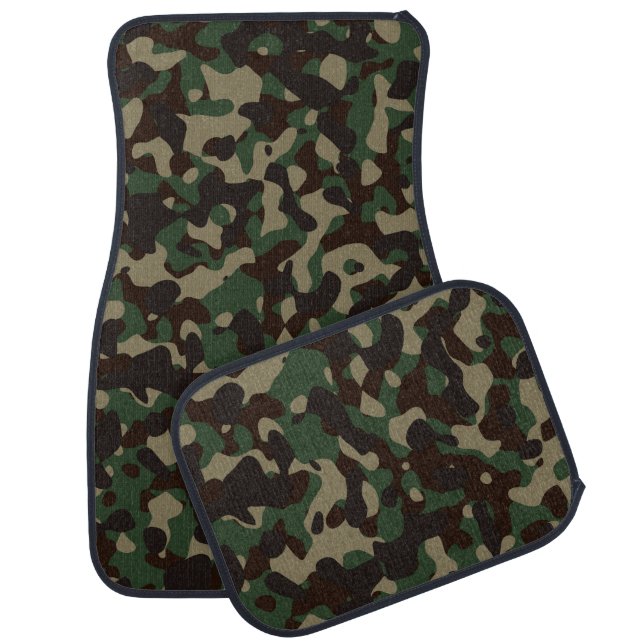 Camouflaged Set of Car Mats (Set)
