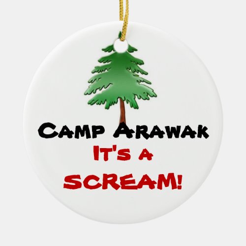 Camp Arawak Ceramic Ornament
