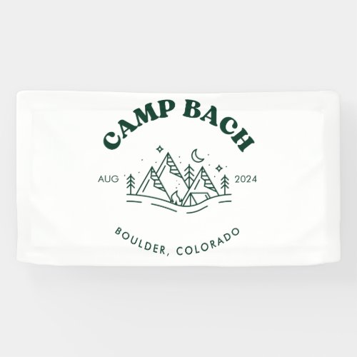 Camp Bachelorette Banner