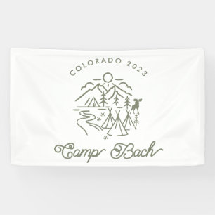 Camp Bachelorette Banner/ Backdrop  Banner