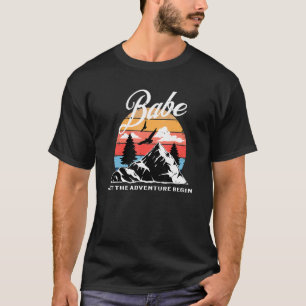 Camp Bachelorette Bride Rustic Outdoor Wedding Par T-Shirt