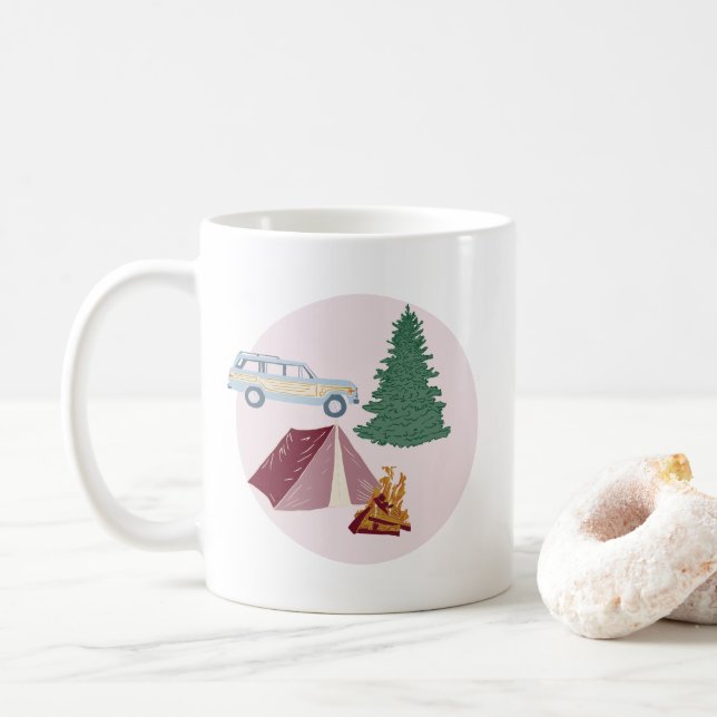 Camp Bachelorette  Coffee Mug (With Donut)