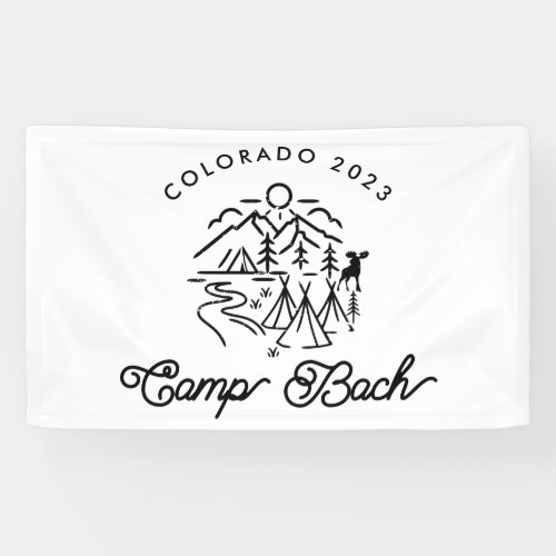 Camp Bachelorette Custom Banner