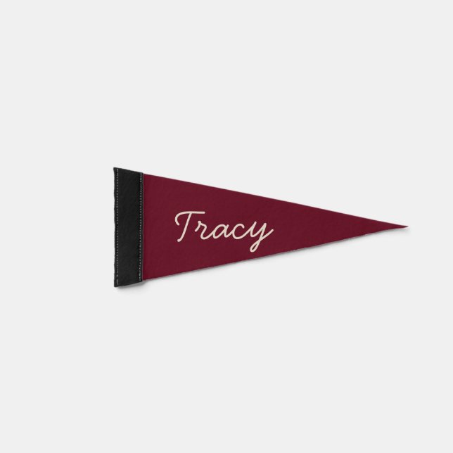 Camp Bachelorette Decor  Pennant Flag (Front)