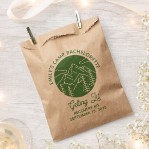 Camp BachELORETTE Getting Lit Recovery kit Favor Bag