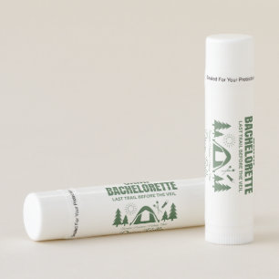Camp Bachelorette Green Lip Balm