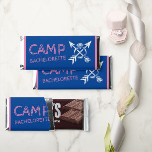 Camp Bachelorette Hershey Bar Favors