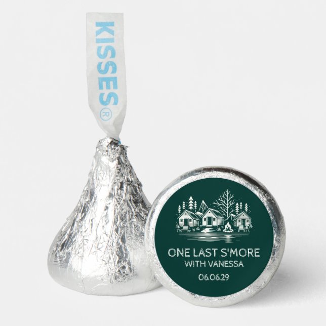 Camp Bachelorette Hershey®'s Kisses® (Front)