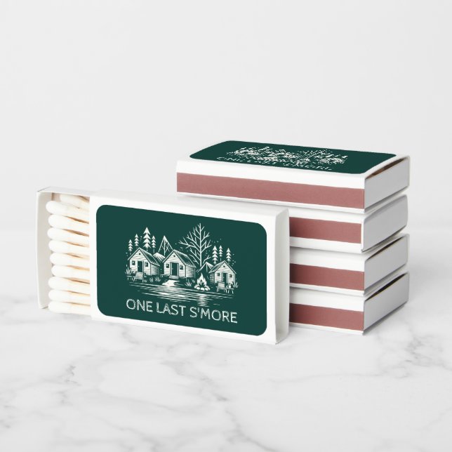 Camp Bachelorette Matchboxes (Stacked)