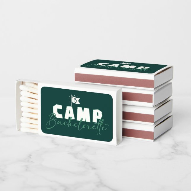 Camp Bachelorette Matchboxes (Stacked)