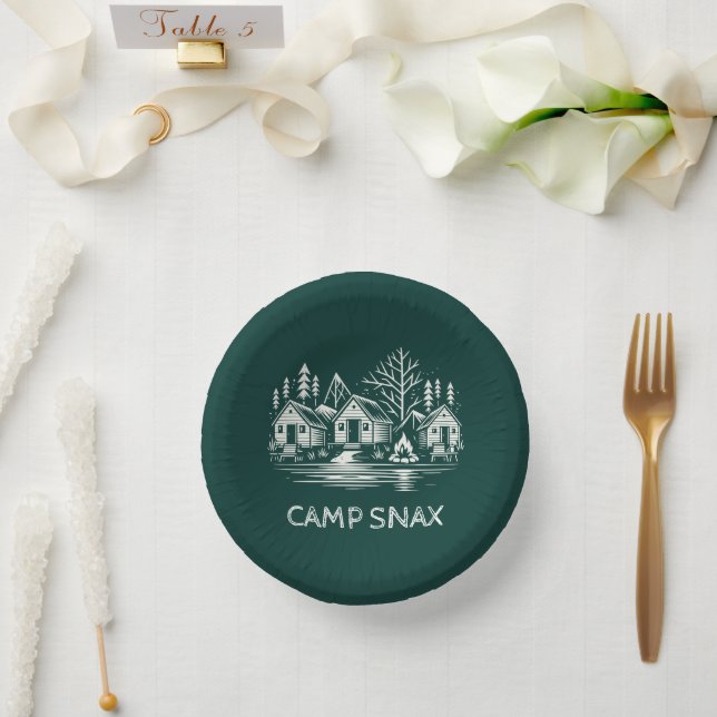 Camp Bachelorette Paper Bowls (Wedding)