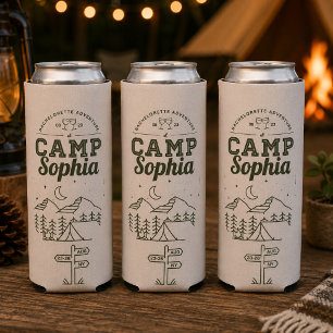 Camp Bachelorette Party Can Coolers