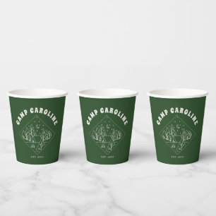 Camp Bachelorette Party Custom Paper Cups