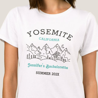 Camp Bachelorette Party Matching Girls Getaway T-Shirt