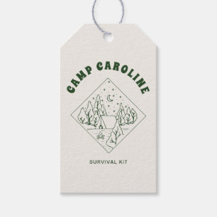 Camp Bachelorette Party Survival Kit Gift Tags