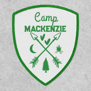 Camp Bachelorette Retro Custom Camp Badge Patch