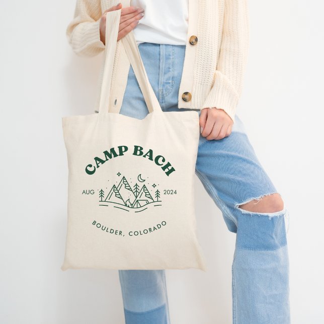 Camp Bachelorette Tote Bag (Creator Uploaded)