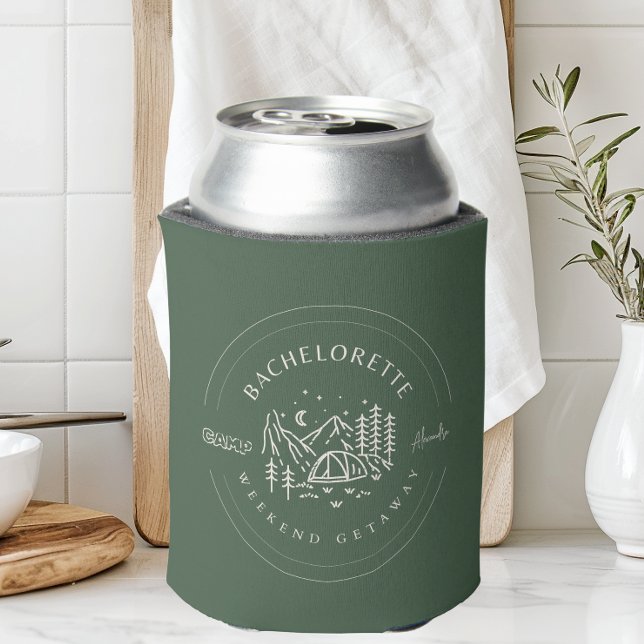 Camp Bachelorette Weekend Can Cooler (Creator Uploaded)