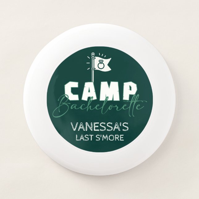 Camp Bachelorette Wham-O Frisbee (Front)