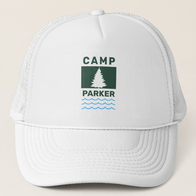Camp Bride Customizable Trucker Hat (Front)