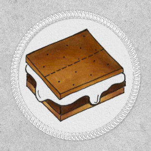 Camp Campfire S'mores Toasted Marshmallow Smores Patch