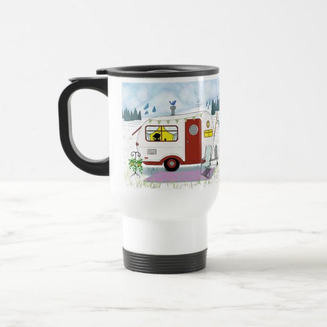 Camp Chic Travel Mug (Left)