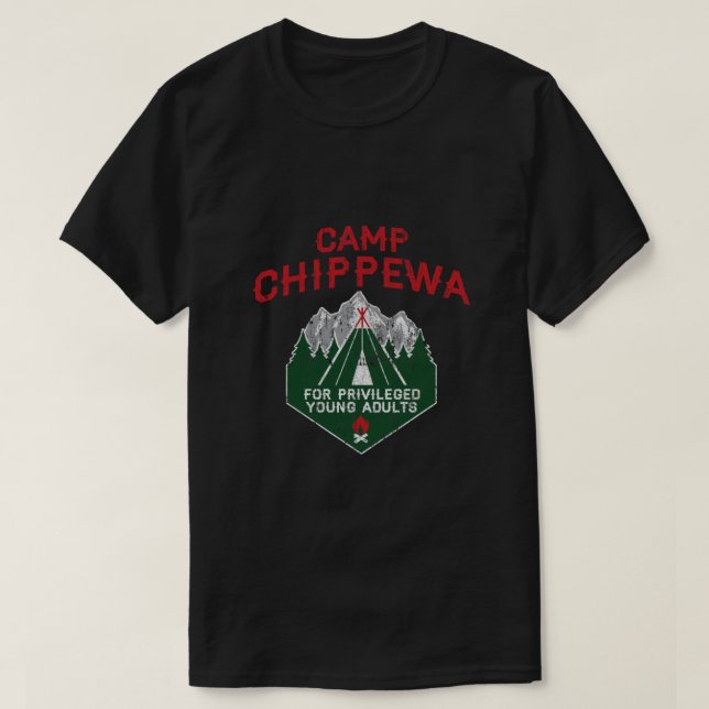 Camp Chippewa - Addam's Family Values Essential T-Shirt (Design Front)