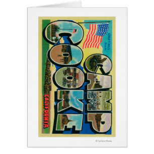 Camp Cooke, California - Large Letter Scenes Cards