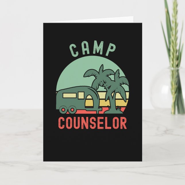 Camp Counselor Card (Front)