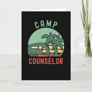 Camp Counselor Card