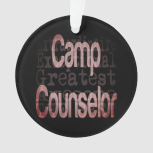 Camp Counselor Extraordinaire Ornament